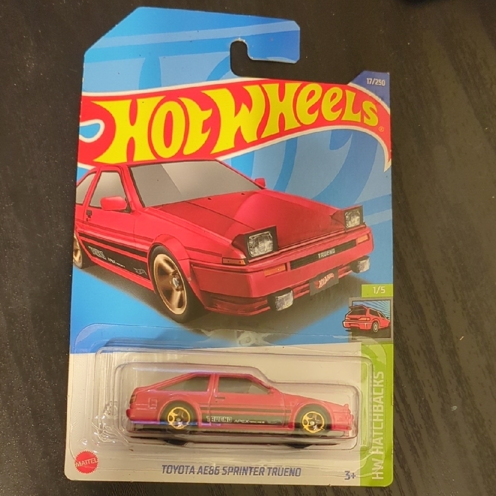 Mattel Red Racing Car Toy